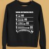 Social Distancing Rules Covid 19 Preachy Vegans Randomly Shirt5