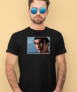 Tekken Retro Kazuya Mishima Shirt4