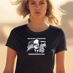 Uss Dwight D Eisenhower Independence Day 2024 Shirt