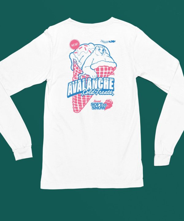 Avalanche Cold Treats Served Soft As Snow Shirt4