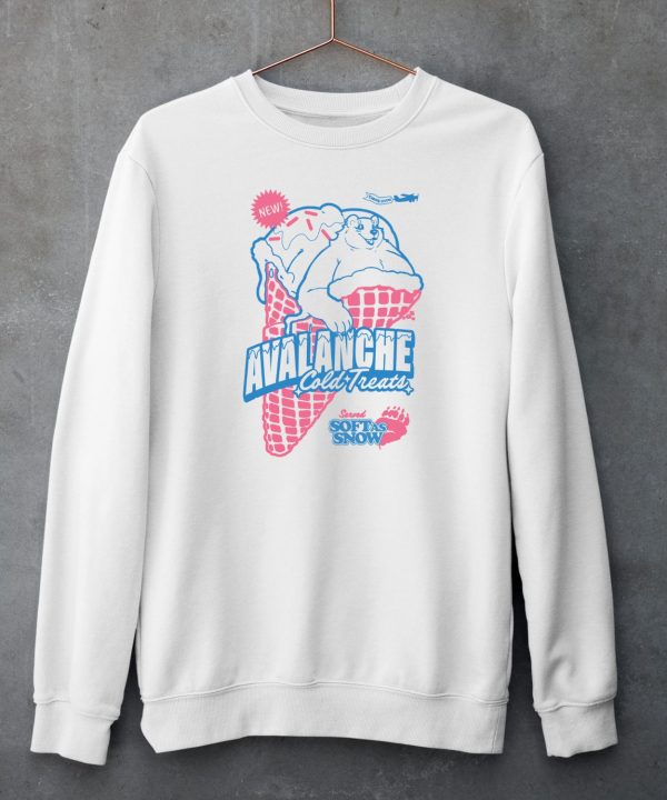 Avalanche Cold Treats Served Soft As Snow Shirt6