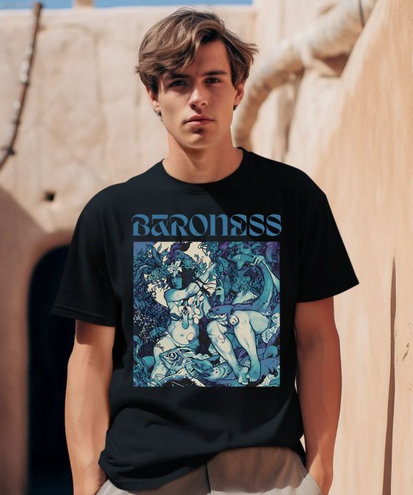 Baroness Blue Record Shirt