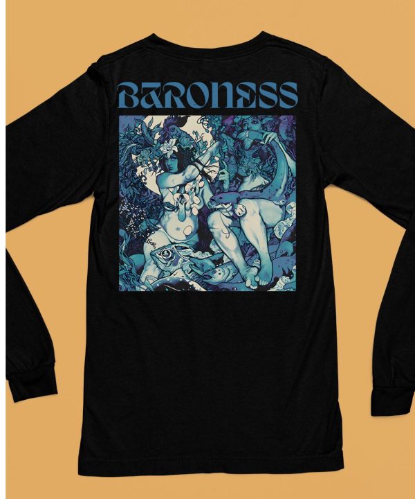 Baroness Blue Record Shirt6