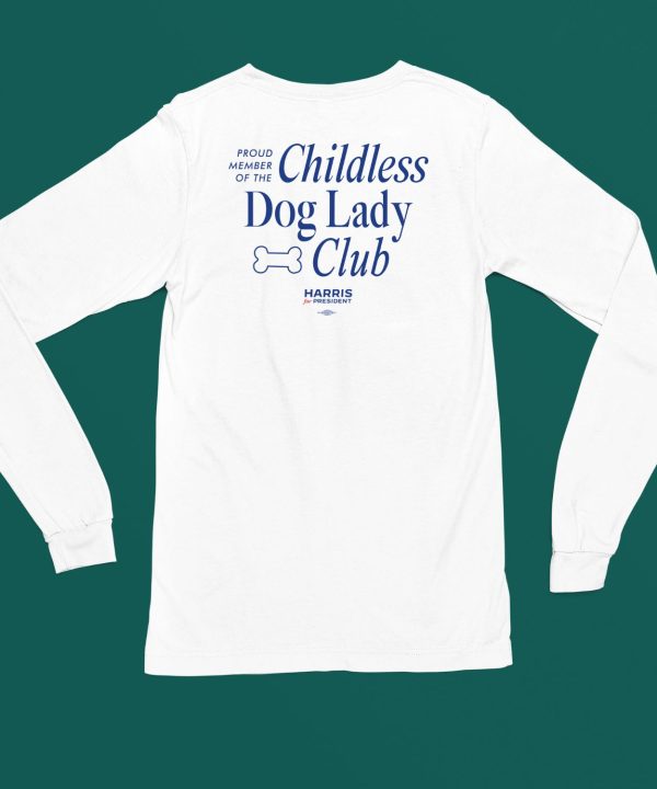 Childless Dog Lady Club Tee11