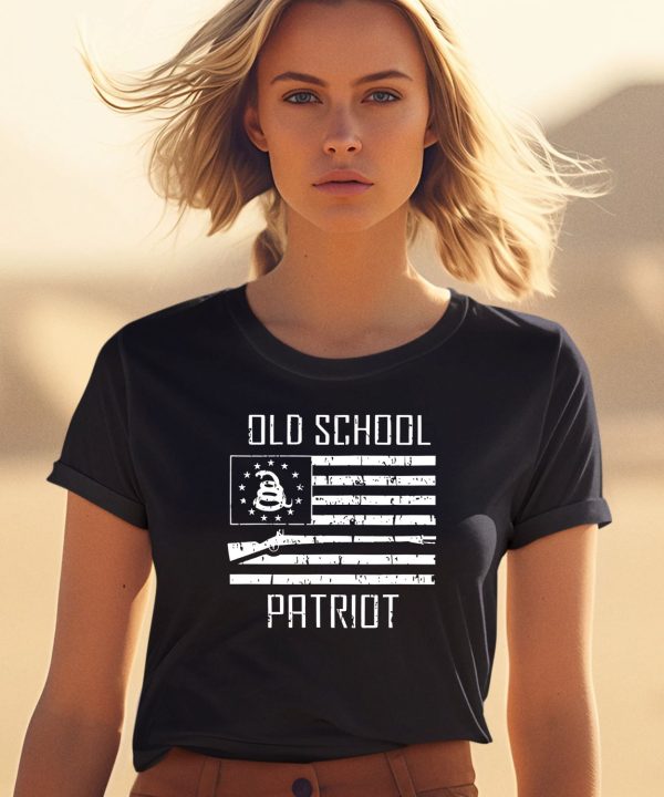 Dave Bray Old School Patriot Shirt0