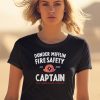 Dunder Mifflin Fire Safety Captain Est2009 Shirt0