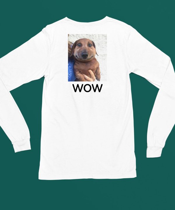 Fallenchungus Pet Dog Wow Shirt4