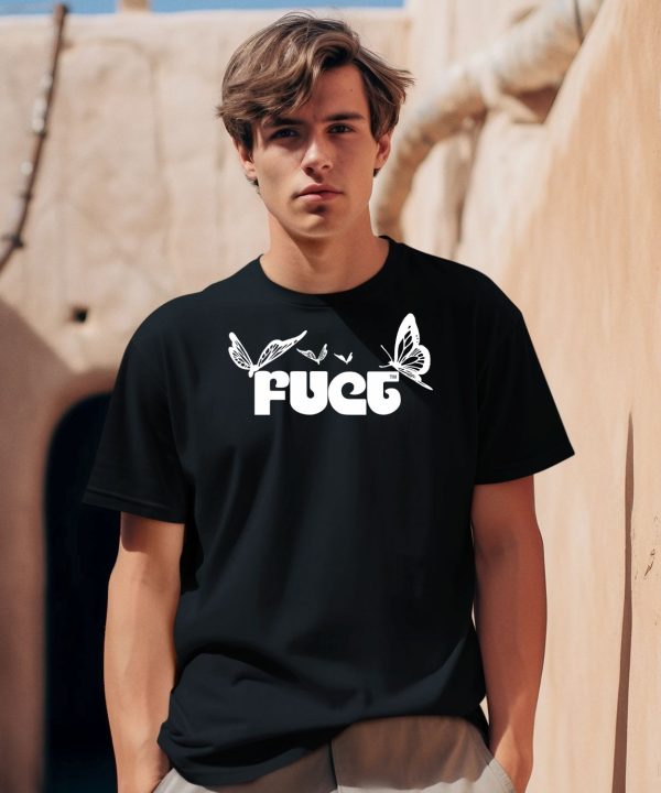 Fuct Butterfly Logo Shirt2