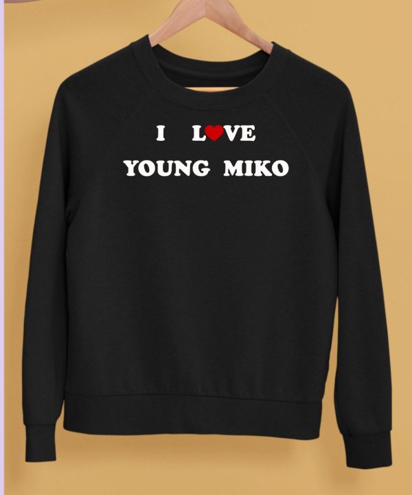 I Love Young Miko Shirt5