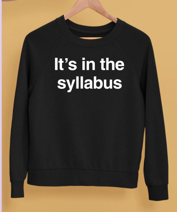 Jack Monell Wearing Its In The Syllabus Shirt5