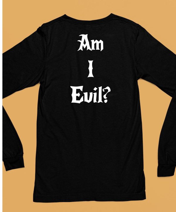 James B Jones Wearing Am I Evil Shirt6