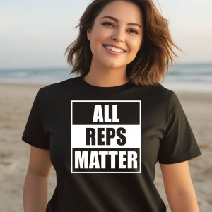 Jared Taylor Wearing All Reps Matter Shirt