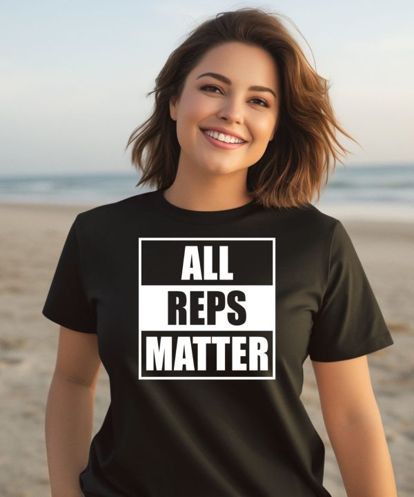 Jared Taylor Wearing All Reps Matter Shirt