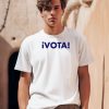 Mariateresa Wearing Ivota Shirt0