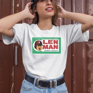 Philadelphias Best Chew Alen Man Chewing Tobacco Shirt 1