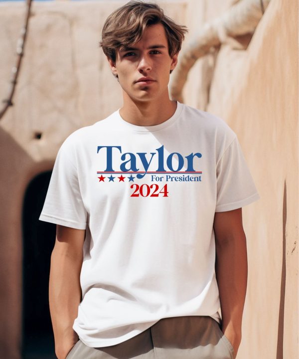 Sharon Osbourne Wearing Taylor For President 2024 Shirt