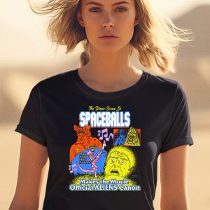 The Dinner Scene In Spaceballs Make The Movie Aliens Canon Shirt