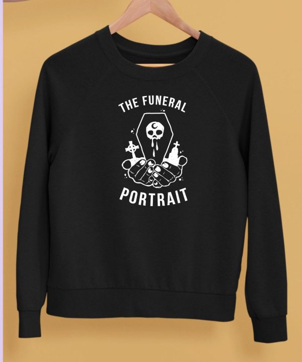 The Funeral Portrait Logo Coffin Skull Shirt5