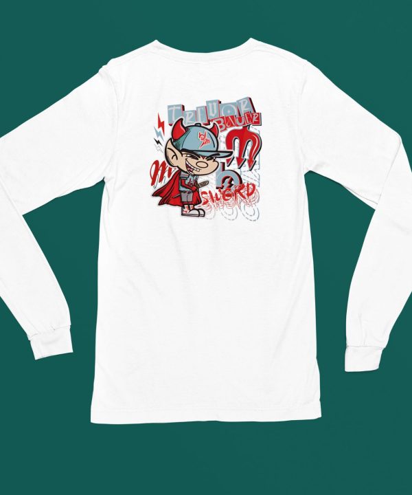 Trevor Bauer Sword Diablos Cartoon Shirt4