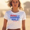 Unions For Harris Walz Afl Cio Shirt3