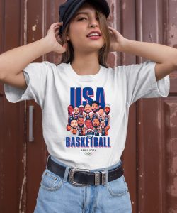 Usa Basketball Paris 2024 Shirt1