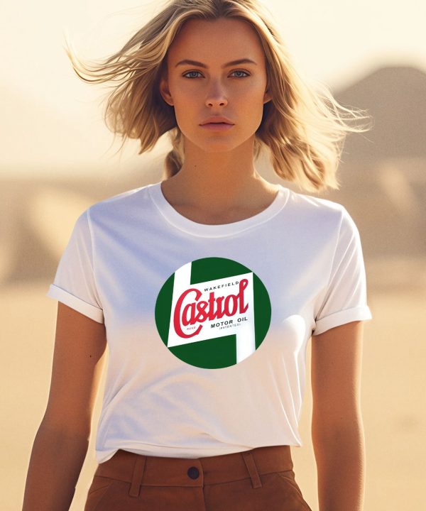 Wakefield Castrol Motor Oil Logo Shirt3