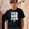 Yes She Can Harris Walz Shirt1