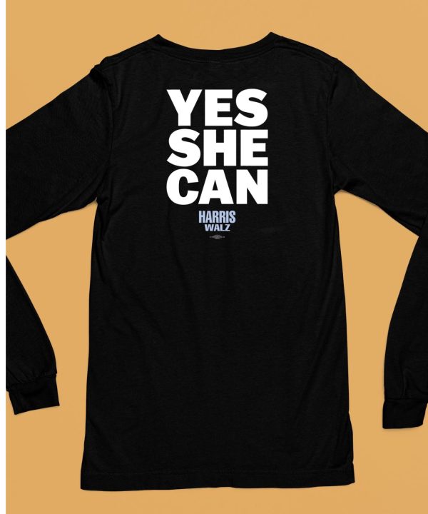 Yes She Can Harris Walz Shirt6